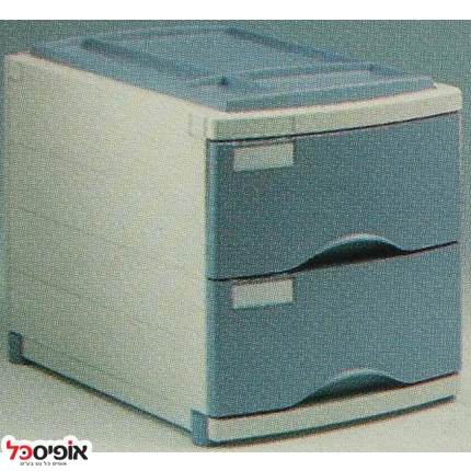 סט 2 מגירות A4 חוליות קווטרו