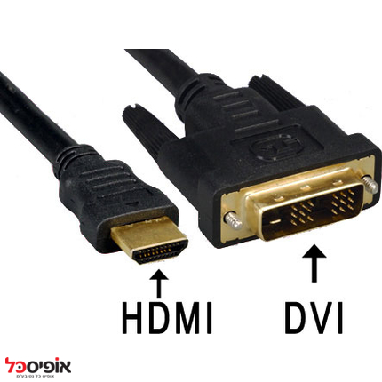 כבל DVI-HDMI 