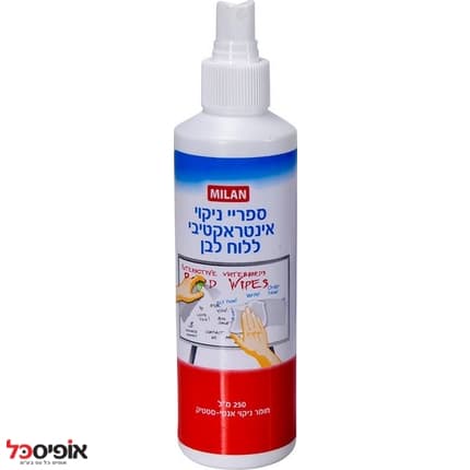 נוזל ניקוי ללוח מחיק 250 מ"ל