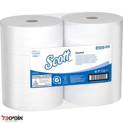 טואלט קימברלי Scott Control (6X314m גלילים) 8569