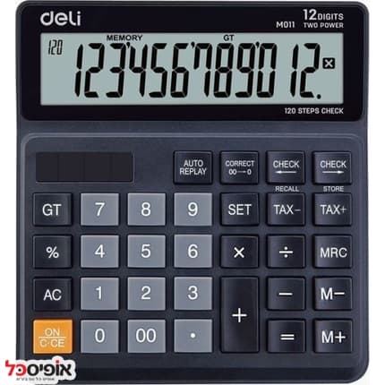 מחשבון שולחני deli M011